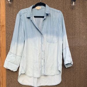 Cloth & Stone Jean Blue Gradient Shirt